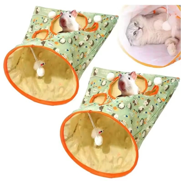 HIŞIRTILI KEDİ OYUN TÜNEL ÇANTASI